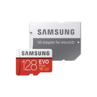 SAMSUNG EVO PLUS 128GB MICRO SD CARD WIT...