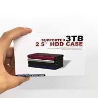 XBLAZE 3TB SUPPORT 2.5 INCH HDD ENCLOSURE SATA USB 2.0 