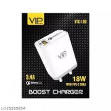 VIP 3.4A 18W CHARGER WITH TYPE C CABLE  ...
