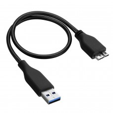 XBLAZE  USB 3.0 A TO MICRO B SUPERSPEED FOR HARD DISK CABLE - SHORT DATA CABLE  
