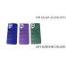 BACK COVER FOR SAMSUNG M12/A12/F12+TEMPERD GLASS FOR M12/A12/F12